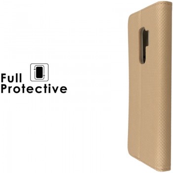 Atverciamas auksinis dėklas (GALAXY S9 PLUS) telefonui Atverciamas auksinis dėklas (GALAXY S9 PLUS) telefonui